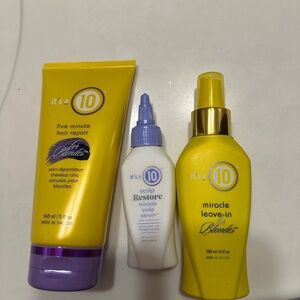 Blondes Hair Repair and Leave-In Conditioner Set